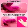 Boys Series - Flicking Wearable Vibrator. Podwójny wibrator z ruchomą główką i ruchomym języczkiem do łechtaczki, różnorodne tryby wibracji i wariacji