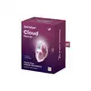 Satisfyer - Cloud Dancer Red/White. Wibrator do łechtaczki w kształcie chmurki, stymulacja wibracją z falą ciśnienia wnosi odrobinę romantyzmu do Twojej sypialni