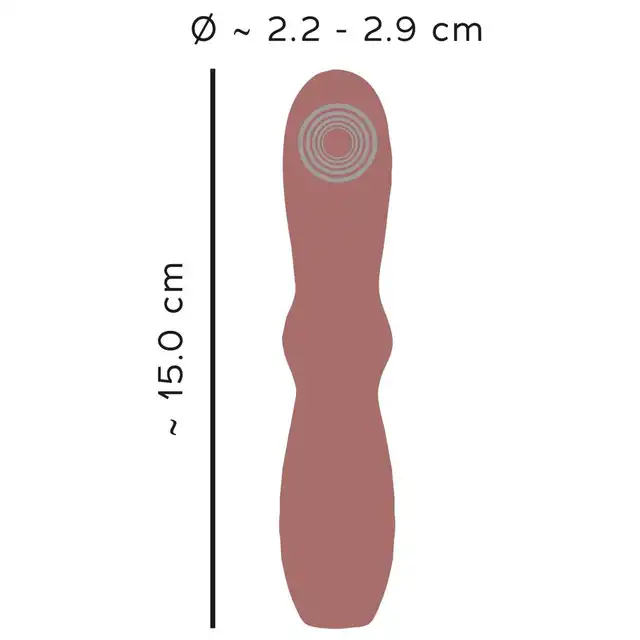 You2Toys - Hazel 04. Niewielki wibrator o ultra stymulującej teksturze, miękkim materiale i elastycznej główce