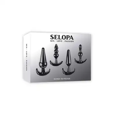 Selopa - Intro To Plugs - zestaw wtyczek analnych do eksploracji zabaw! Idealny dla początkujących!