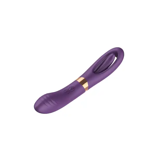 Boys Series - Flicking Dual G Spot Vibrator. Wszechstronny wibrator punktu G, stymulacja pochwy i łechtaczki, 10 prędkości wibracji i 10 unikalnych ruchów języczka