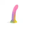 Love to Love - Dildoll Stargazer - wielokolorowe dildo z silikonu z dodatkiem brokatu! 