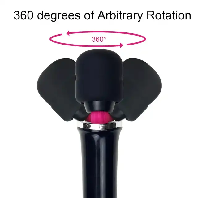 Lovetoy - Training Master Body Wand USB - wibrator typu różdżka o dużej mocy i ruchomej główce 