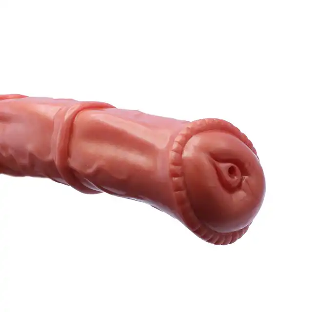 Kiotos Monstar - Dildo Beast 58 XL Squirt. Ogromne dildo w kształcie członka bestii, penis z wytryskiem. Bestia intensywnych doznań