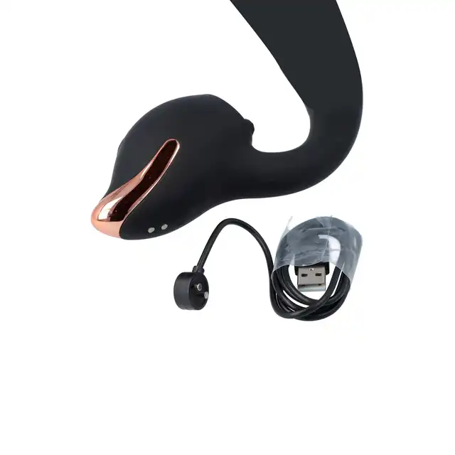 Qiot - Rabbit Vibe. Ergonomiczny wibrator do punktu G z dodatkowym ruchomym stymulatorem łechtaczki, dwa intensywne i niezależne silniki