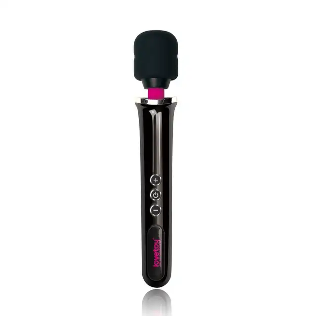 Lovetoy - Training Master Body Wand USB - wibrator typu różdżka o dużej mocy i ruchomej główce 