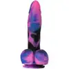 Toyz 4 Lovers - Monster Malefiga - wielokolorowe dildo potwora z mocną przyssawką
