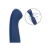 CalExotics - Cashmere Satin G. Mocny wibrator punktu G z płaską główką do głębszej i dokładniejszej stymulacji, zachwycająca przyjemność