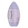 Satisfyer - Mission Control Purple. Mały wibrator w kształcie rakiety z podwójnym impulsem powietrza, idealny dla początkujących