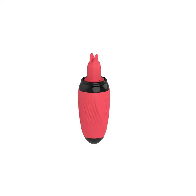 B-Series - Sucking Pump Red USB. Niesamowity czerwony stymulator z trybem lizania i pompka w jednym. 
