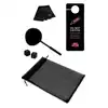 Sex Room - Anal Play Kit. 6-częściowy zestaw do zabaw analnych z czarnym plugiem wibrującym. Nowe spektrum wrażeń 