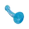 CalExotics - Twisted Bulb Tip Probe Blue. Silikonowe dildo z bulwiastą końcówką dla rozkoszy na wysokim poziomie, odkryj intensywną przyjemność