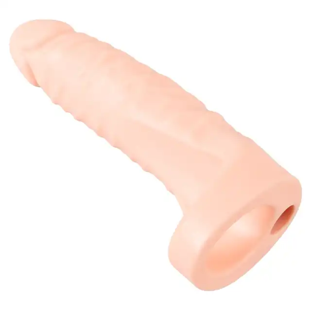 Realistixxx - Double Fucker. Realistyczny strapon męski z ringiem na penisa, idealne dopasowanie do komfortowej podwójnej stymulacji