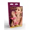 Taboom - Malibu Wrist Cuffs Pink. Różowe mankiety z uroczą kokardką i pozłacanymi detalami, łączące w sobie styl i przyjemność, zapewniające regulowane dopasowanie