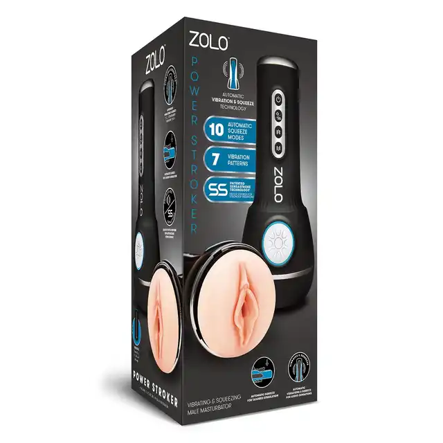 Zolo - Power Stroker - masturbator z unikalną technologią ściskania SensaStroke! Ultranowoczesne rozwiązania 