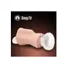 Blush - Enlust Destini Vibrating Stroker Beige. Realistyczna pochwa dziewczyny AI z wibrującym bulletem do spełniania fantazji erotycznych