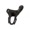 CalExotics - Boundless Rechargeable Harness. Wibrujący strapon z regulowaną uprzężą na biodra i uda, wielofunkcyjna przygoda pełna intensywnych wrażeń