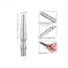 CalExotics - Rechargeable Anal Probe Silver. Smukły wibrator analny o wysokiej intensywności wibracji, satysfakcjonujące doznania