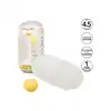 CalExotics - Boundless Squishy Ball Stroker Yellow. Masturbator z dwoma strukturami stymulacyjnymi, eksploruj nieograniczoną rozkosz z dwustronną strukturą i wyjmowaną kulką