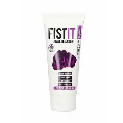 Fist It - Anal Relaxer 100ml. Żel nawilżający na bazie wody do seksu analnego, zapewniający bezpieczne i komfortowe doznania z rozluźniającym efektem