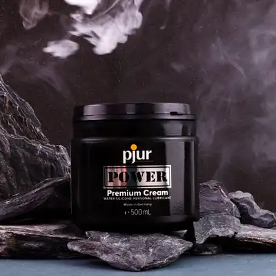 Pjur -Power Premium 500 ml. Niesamowity, hybrydowy lubrykant w formie kremu. Doskonała funkcja poślizgowa i duża objętość
