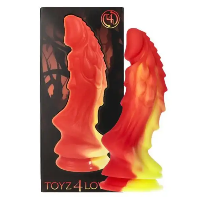 Toyz 4 Lovers - Dildo Monster Ade Gode - dildo Monster z przyssawką, welokolorowe!