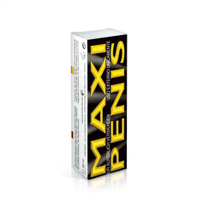 Concorde - Maxi Penis Cream 50ml. Krem pogrubiający penisa, zapewniającym intensywną pielęgnację i stymulację dzięki starannie dobranym składnikom