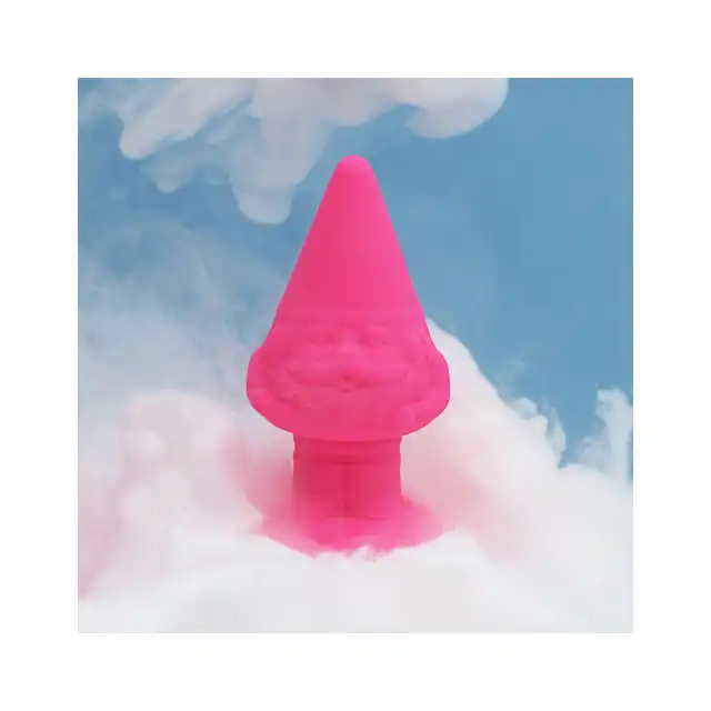 CalExotics - Anal Gnome Butt Plug. Różowy korek analny o unikalnym kształcie krasnala ogrodowego, Twój mały analny przyjaciel