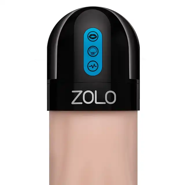 Zolo - Vibrating Deep Throat Gawk Gawk Blowbot - najnowocześniejszy symulator seksu oralnego! Głębokie i potężne 