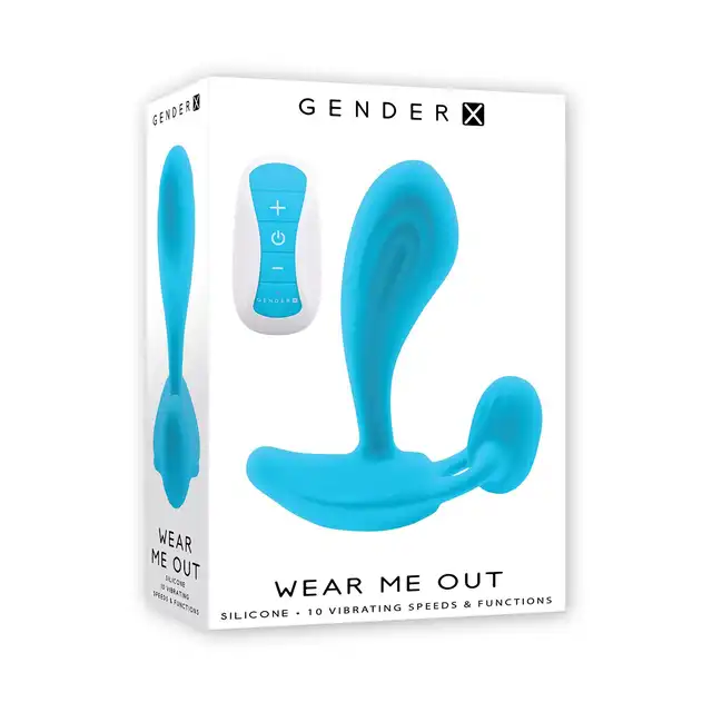 GenderX - Wear me out. Wielofunkcyjny wibrator analno waginalny, wyjątkowa konstrukcja o wyjątkowej stymulacji