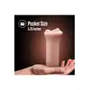Blush - Enlust Candi Beige. Masturbator o realistycznym kształcie ust modelki AI, z żebrowaniem symulującym głębokie gardło, miękki i ciasny rękaw stymulacyjny