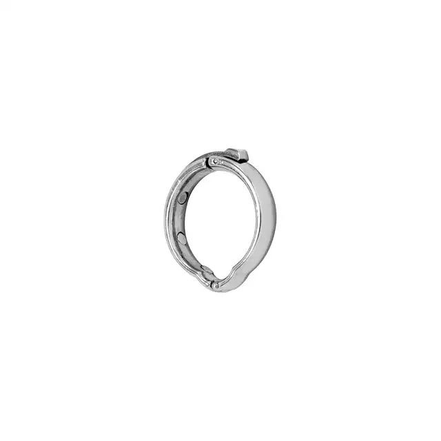 Locked - Cuff 30/35 mm. Nowoczesny metalowy pierścień na penisa z regulacją i magnetyczną kompresją. Doskonałe narzędzie dla trwałej erekcji i intensywnych orgazmów