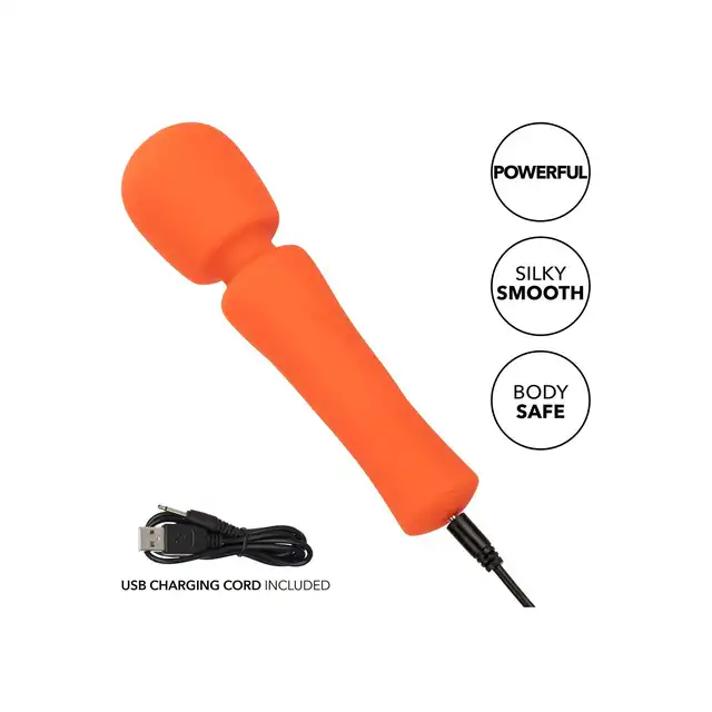 CalExotics - Stella Mini Massager. Niewielki wibrator magiczna różdżka do wibrującej eksploracji całego ciała, ciągłość doznań i wygoda obsługi