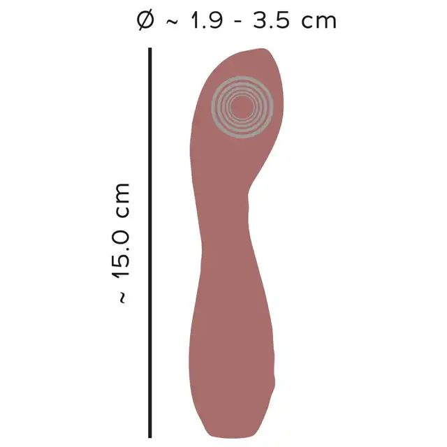 You2Toys - Hazel Vibe 05. Wibrator punktu G z wyjątkową strukturą stymulacyjną, elastyczna główka pozwala dotrzeć w każde miejsce