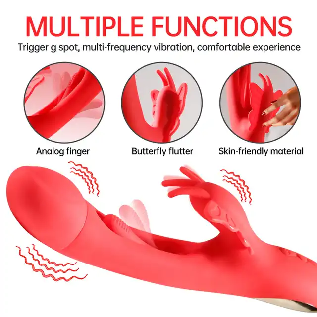 Boys Series - Butterfly Dual Flicking Vibrator. Innowacyjny wibrator, delikatne drgania skrzydeł motyla i języczka z potężnymi wibracjami, szeroki zakres doznań i trwałą przyjemność.