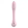 Amour – Flexible Vibrator Lea. Różowy silikonowy wibrator z lekkim wygięciem do subtelnej stymulacji punktu G