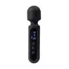 Rimba - SN05 Small Wand - wibrator magiczna różdżka z wyświetlaczem LCD