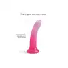 Love to Love - Dildoll Sunrise - dwukolorowe dildo z silikonu z dodatkiem brokatu!