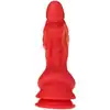 Toyz 4 Lovers - Dildo Monster Ade Gode - dildo Monster z przyssawką, welokolorowe!