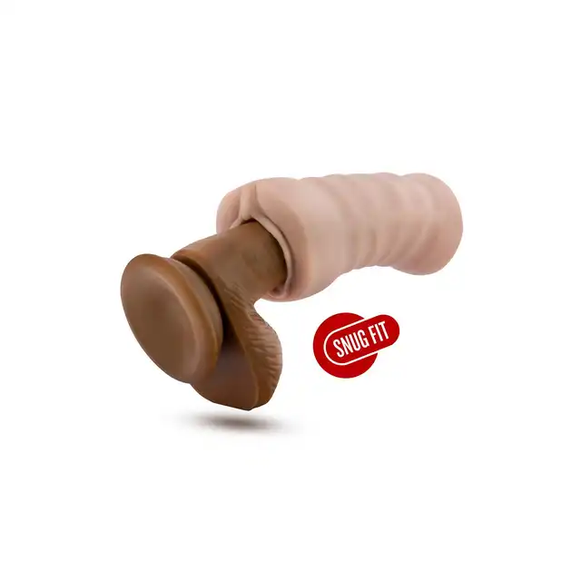 Blush - Enlust Destini Vibrating Stroker Beige. Realistyczna pochwa dziewczyny AI z wibrującym bulletem do spełniania fantazji erotycznych
