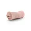 Blush - Enlust Nicole Vibrating. Realistyczny masturbator z mini wibratorem w zestawie, inspirowany soczystymi ustami kochanki AI