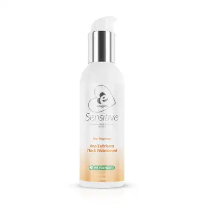 EasyGlide - Sensitive Anal Thick Waterbased 150ml. Gęsty wegański żel analny dla skóry wrażliwej, zapewnia komfort i nawilżenie 