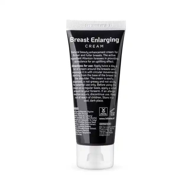 Intome - Breast Enlarging Cream 75ml. Krem powiększający i ujędrniający piersi, odżywcza formuła zapewnia miękkość skóry
