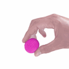 Pretty Love - Transparent Masturbator Pink. Przezroczysty masturbator męski z żebrowaną strukturą i stymulacyjną kulką wewnątrz