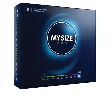 My.Size -Prezerwatywy perfekcyjnie dopasowane do rozmiaru w wersji PRO. Nowe wielkości. 100% wegańskie.