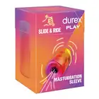 Durex Play - Slide &amp; Ride. Masturbator w formie elastycznego rękawa, super stymulacyjna struktura wewnętrzna zapewnia niezapomniane doznania