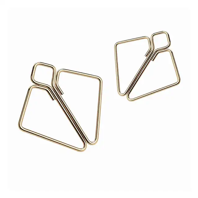 LOCKINK - Nipple Clamps Gold. Złote zaciski na sutki o wyjątkowym i eleganckim designie