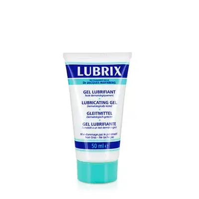 Lubrix - Water Gel 50ml. Lubrykant na bazie wody. Nietłusty, bezzapachowy i bezbarwny kompatybilny z prezerwatywami, bezpieczne i delikatne nawilżenie