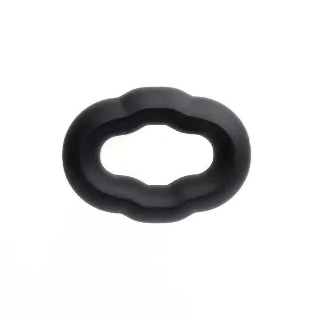 Sport Fucker - Vigor Ring Black. Silikonowy pierścień erekcyjny zwiększający przyjemność i przedłużający momenty intymności