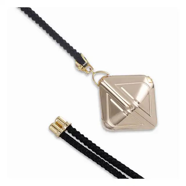 LOCKINK - Vibration Cube 2.0 Gold. Elegancki wibrator incognito w formie złotego łańcuszka, elegancka stymulacja